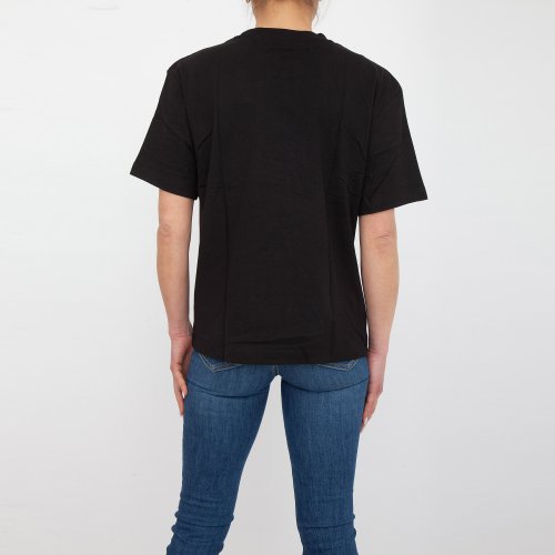 Женская футболка GUESS JEANS  TSHIRT MANICA CORTA NERO