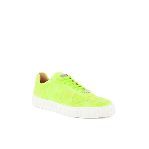 Мужские кроссовки PHILIPP PLEIN Fluo Suede Lo-Top Sneakers GIALLO