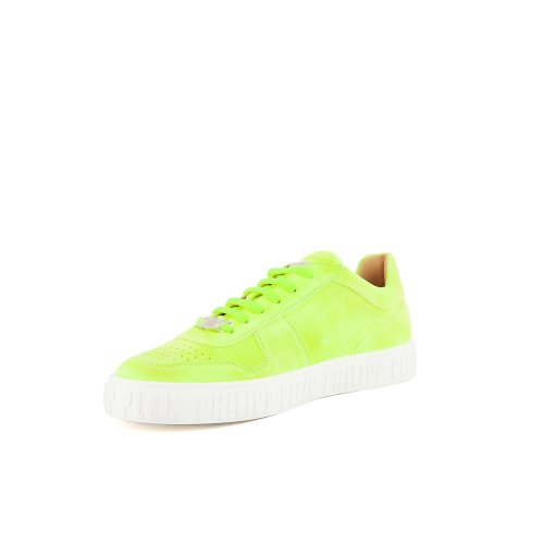 Мужские кроссовки PHILIPP PLEIN Fluo Suede Lo-Top Sneakers GIALLO