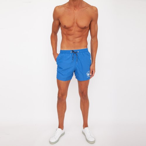 Мужские пляжные шорты LA MARTINA MAN SWIMWEAR NYLON BLU