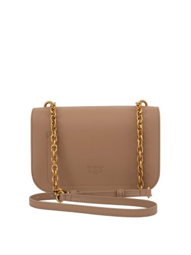 Жіноча кросбоді PINKO Love Bag Borse BEIGE