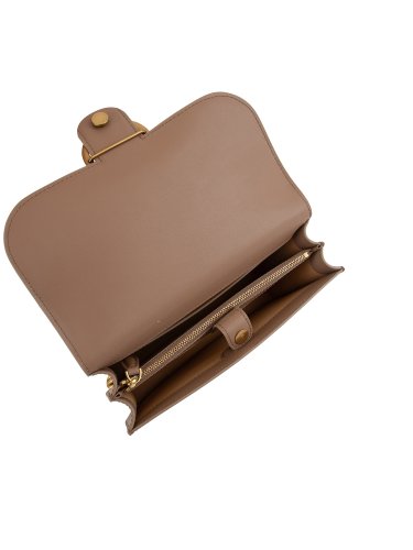 Жіноча кросбоді PINKO Love Bag Borse BEIGE