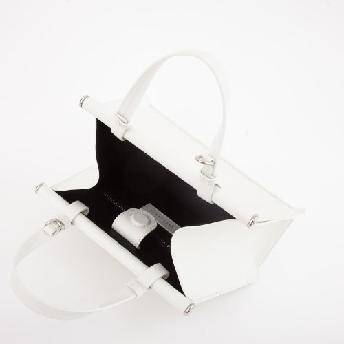 Женская сумка с ручками TRUSSARDI ARCAS TOP BIANCO