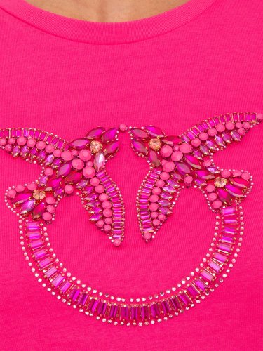 Жіноча футболка PINKO Jersey ROSA