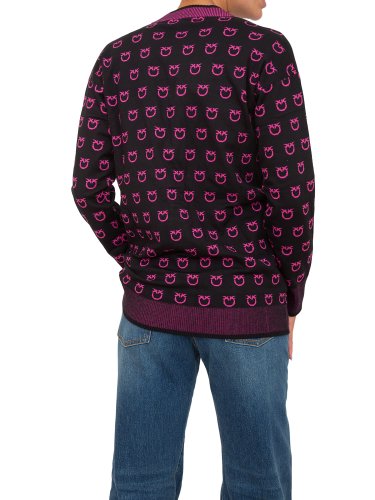 Жіночий кардиган PINKO Maglia tricot NERO