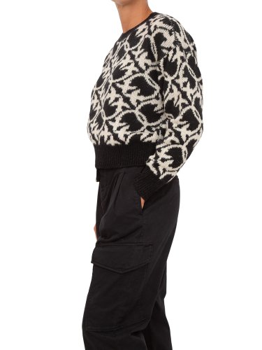 Жіночий светр PINKO Maglia tricot NERO