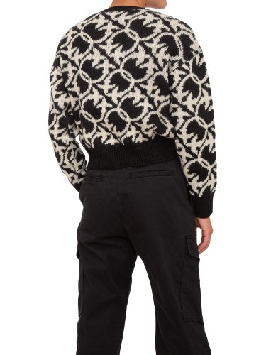Жіночий светр PINKO Maglia tricot NERO