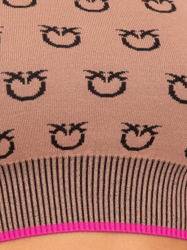 Жіночий светр PINKO Maglia tricot CAMMELLO