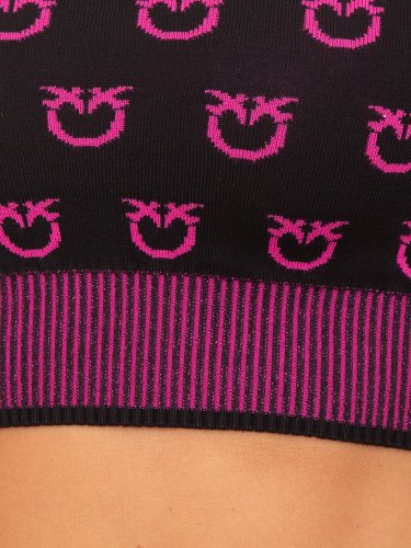 Жіночий светр PINKO Maglia tricot NERO