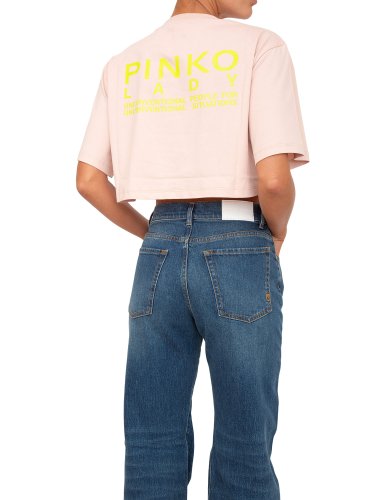Жіноча футболка PINKO Jersey ROSA