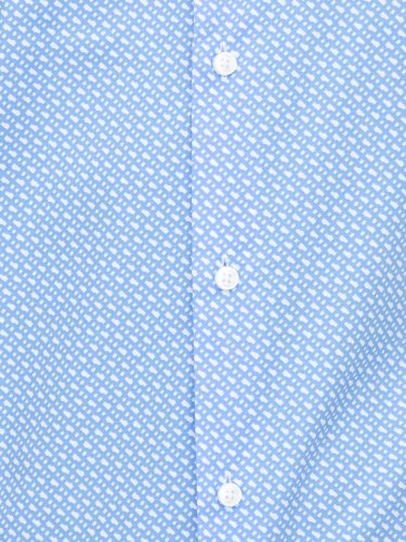 Чоловіча сорочка з довгим рукавом BOSS Shirts AZZURRO