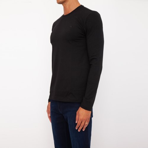 Чоловічий светр TRUSSARDI T-SHIRT NERO