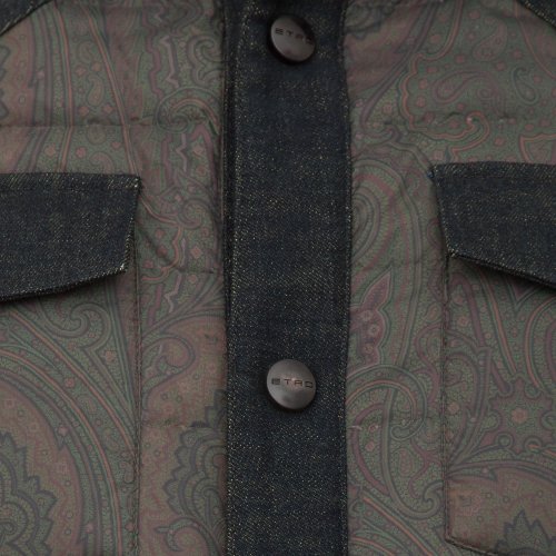 Чоловіча куртка ETRO PIUMINO CAMICIA FANTASIA