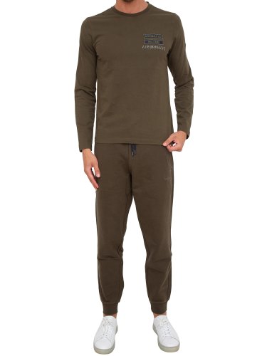 Чоловічі спортивні штани AERONAUTICA MILITARE PANTALONE VERDE