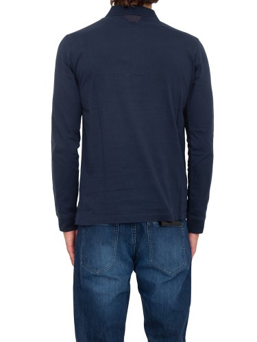 Мужское поло AERONAUTICA MILITARE POLO M.L. BLU