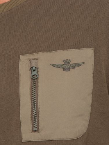 Мужская толстовка AERONAUTICA MILITARE FELPA VERDE