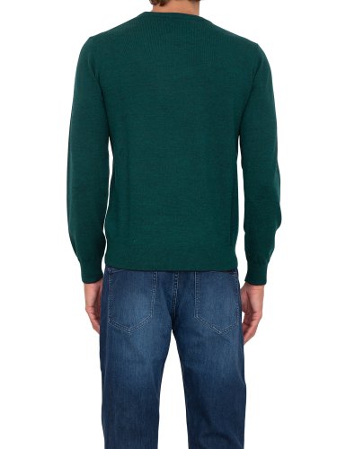 Чоловічий светр AERONAUTICA MILITARE MAGLIA GIROCOLLO VERDE