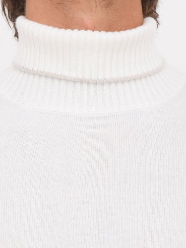 Мужской свитер ELEVENTY TURTLE NECK SWEATER BIANCO