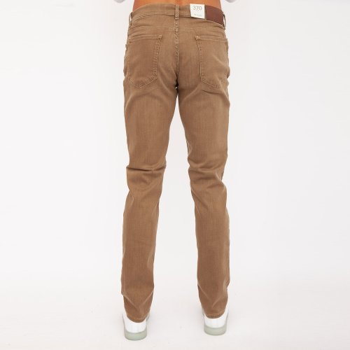 Мужские джинсы TRUSSARDI 5 POCKET 370 CLOSE BEIGE