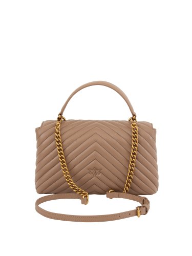 Жіноча кросбоді PINKO Love Bag Borse TAUPE