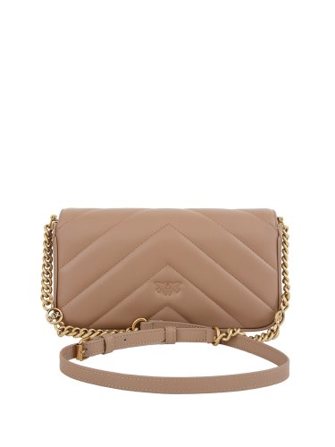 Женская кроссбоди PINKO Love Bag Borse TAUPE