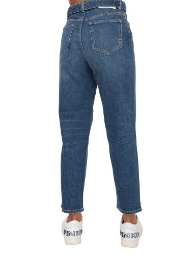 Женские джинсы PINKO  5 Tasche Denim BLU DENIM