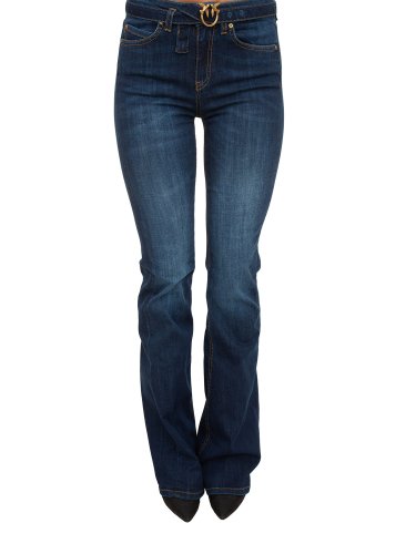 Женские джинсы PINKO 5 Tasche Denim BLU DENIM