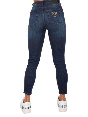 Женские джинсы PINKO 5 Tasche Denim BLU DENIM
