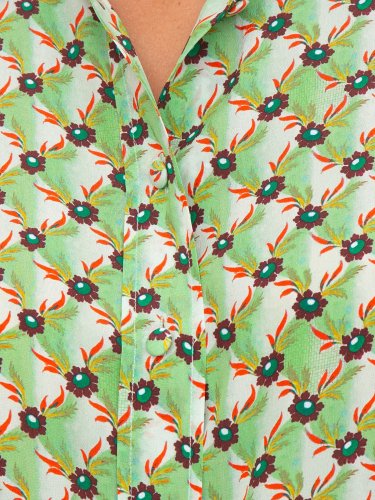 Жіноча сорочка з довгим рукавом ETRO CAMICIA VERDE
