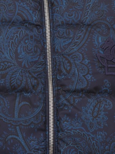 Чоловіча куртка ETRO GIUBBOTTO PIUMINO BLU