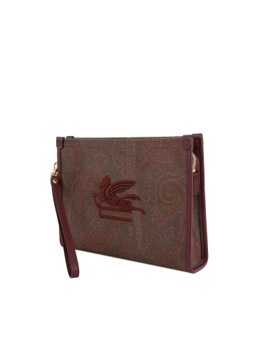 Женский кошелек  ETRO NECESSAIRE PAISLEY SLG 24,5X18X4,5 ROSSO