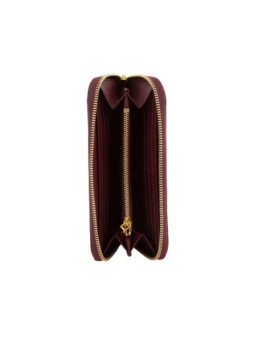Жіночий гаманець ETRO ZIP AROUNG PAISLEY SLG ROSSO