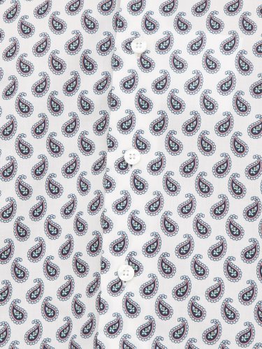 Мужская рубашка с длинным рукавом ETRO CAMICIA ROMA BIANCO