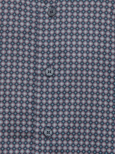 Мужская рубашка с длинным рукавом ETRO CAMICIA ROMA BLU