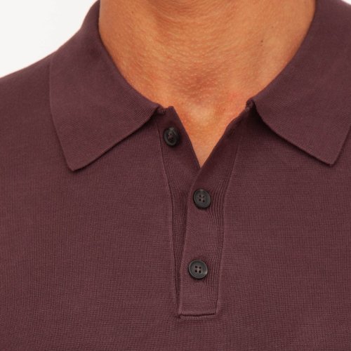 Мужское поло  TRUSSARDI SWEATER POLO MARRONE