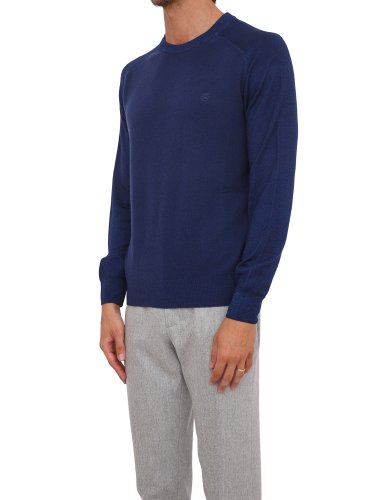 Чоловічий светр ETRO C-NECK MAGLIA MARTELLO BLU