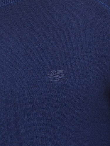 Чоловічий светр ETRO C-NECK MAGLIA MARTELLO BLU