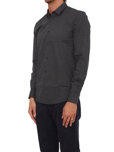 Мужская рубашка с длинным рукавом ANTONY MORATO CAMICIA MANICA LUNGA NERO