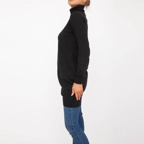 Жіноче плаття TRUSSARDI DRESS WITH LOGO NERO
