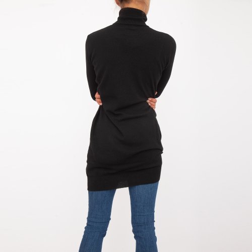 Жіноче плаття TRUSSARDI DRESS WITH LOGO NERO
