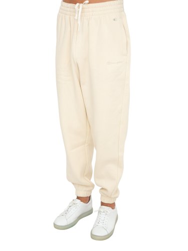 Мужские спортивные шорты CHAMPION  Elastic Cuff Pants CREMA