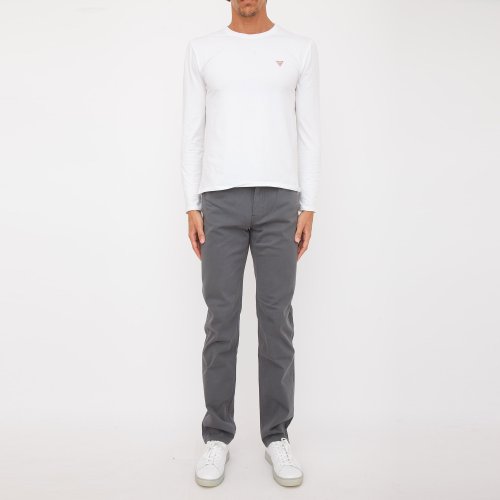 Мужские повседневные брюки TRUSSARDI 5 POCKET 380 ICON GRIGIO