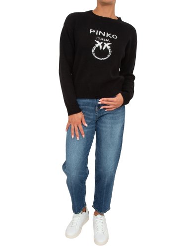 Жіночий светр  PINKO Maglia tricot NERO