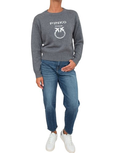 Жіночий светр  PINKO Maglia tricot GRIGIO