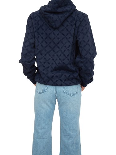 Женская толстовка MICHAEL MICHAEL KORS EMPIRE UNISEX HOODIE BLU