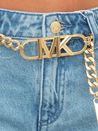 Жіночі джинси MICHAEL MICHAEL KORS FLARE CHAIN BELT DNM JEAN BLU DENIM