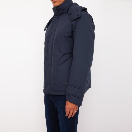 Чоловіча куртка TRUSSARDI COAT RIPSTOP WR BLU