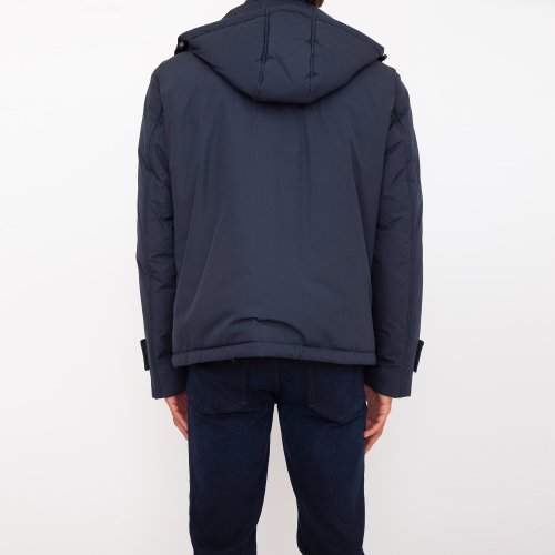 Чоловіча куртка TRUSSARDI COAT RIPSTOP WR BLU