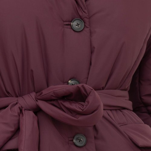 Жіноче пальто TRUSSARDI COAT SOFT NYLON BORDEAUX