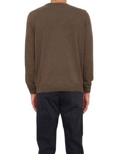 Мужской свитер HARMONT & BLAINE PARICOLLO BASIC IN MISTO WS MARRONE